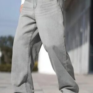 men grey relaxed fit jeans (copy)