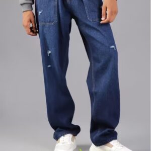 men plain mid rise full length jeans (copy)