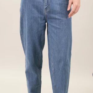 men plain mid rise full length straight fit jeans (copy)