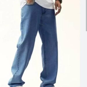 sky blue baggy jeans for men (copy)